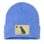1820/1901 Maine Flag Beanie - Heather Royal Blue Thumbnail