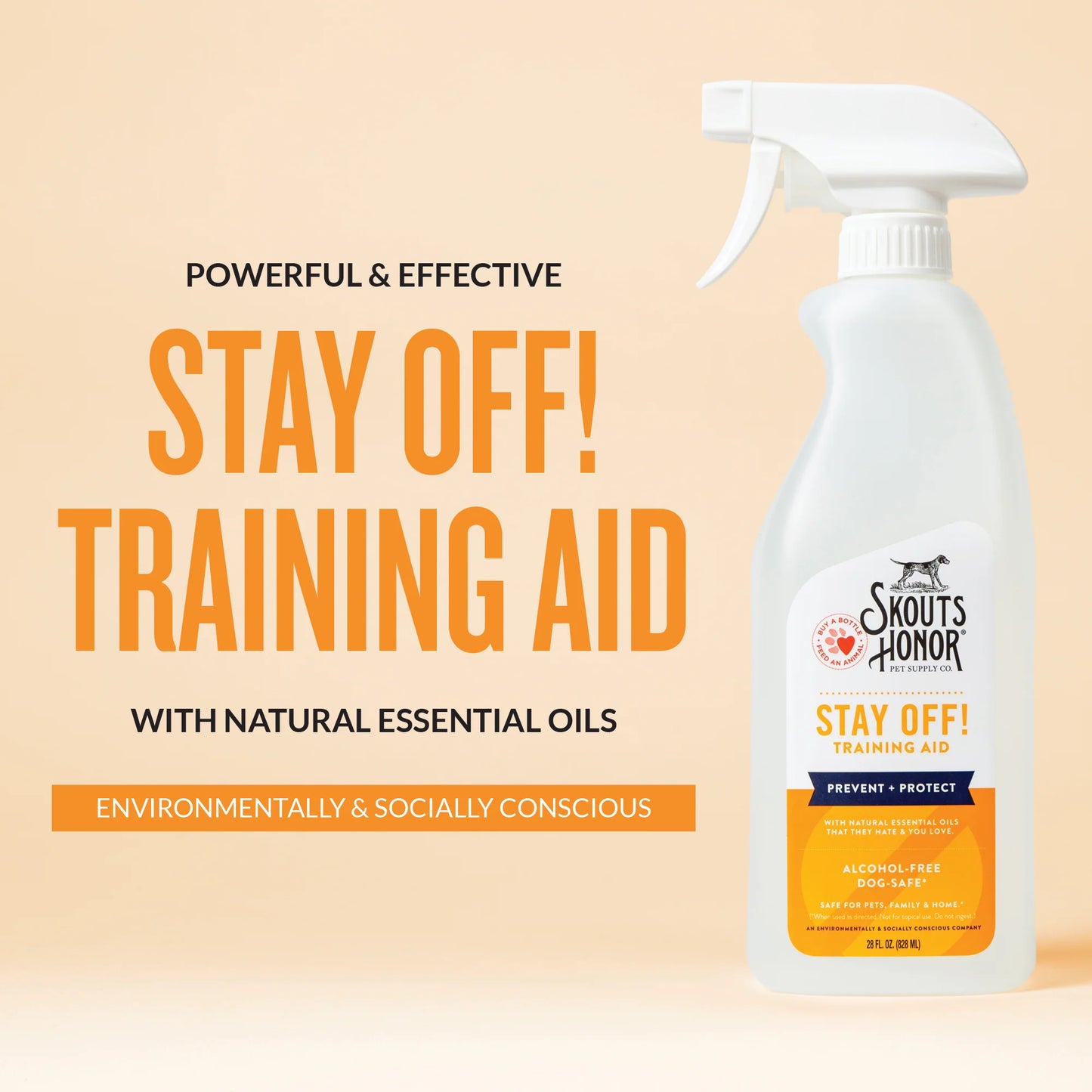 Skout's Honor - Stay Off Training Aid - Spray Bottle - 28oz