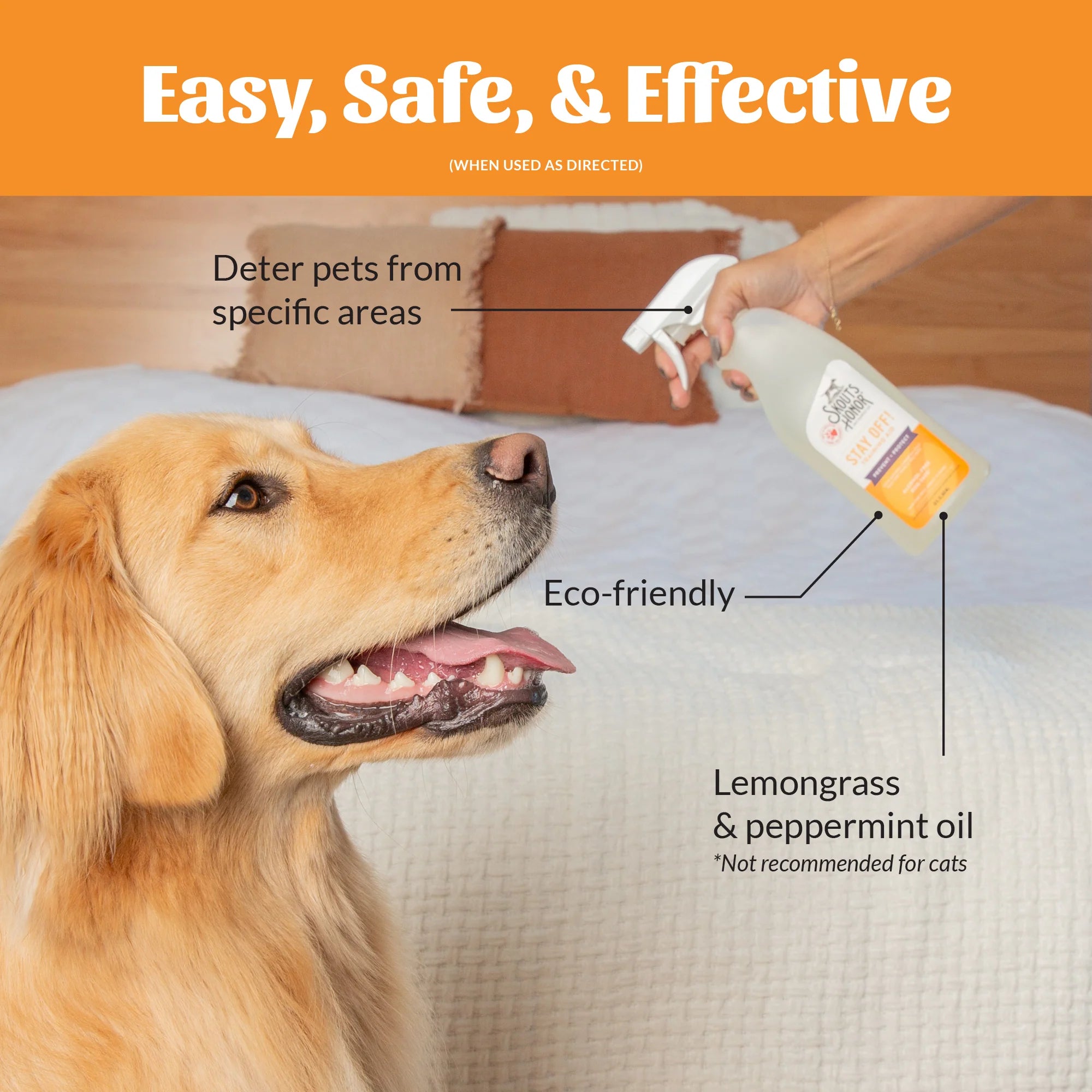 Skout's Honor - Stay Off Training Aid - Spray Bottle - 28oz