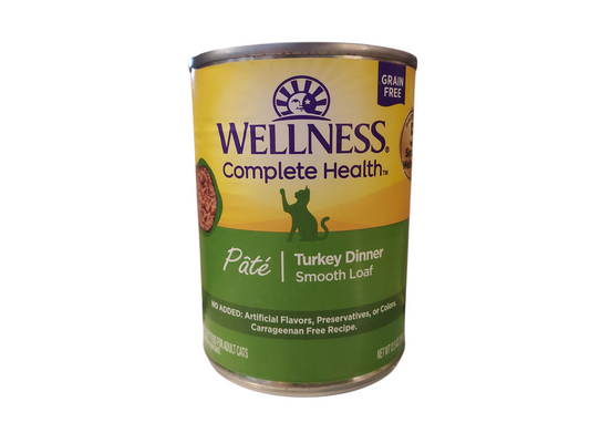 Wellness Wet Cat Food - Turkey Pate - 12.5oz