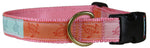 1” Ribbon Dog Collar – Sea Turtles Thumbnail