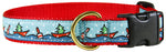 1” Ribbon Dog Collar – Holiday Lobster Boats Thumbnail