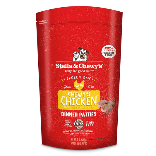 Stella & Cheweys Frozen Dog Food - Chicken