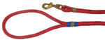 6ft  Nautical Rope Dog Leash – Red Thumbnail