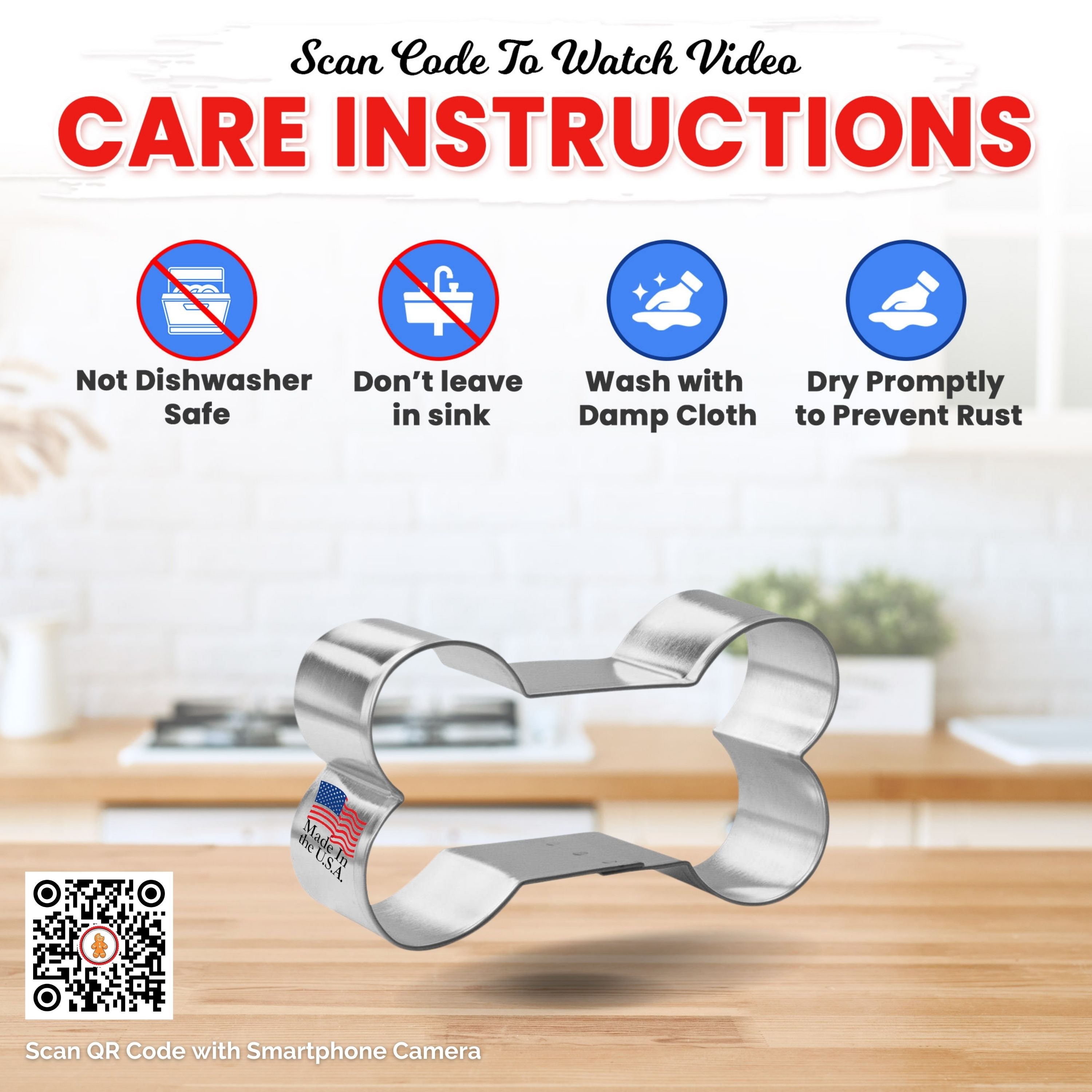 Cookie Cutter Set - 5 Piece Dog Bone