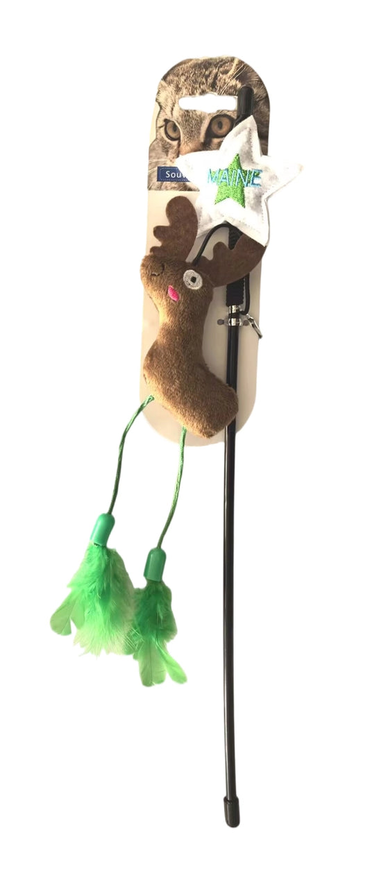 Cat Teaser Wand - Moose