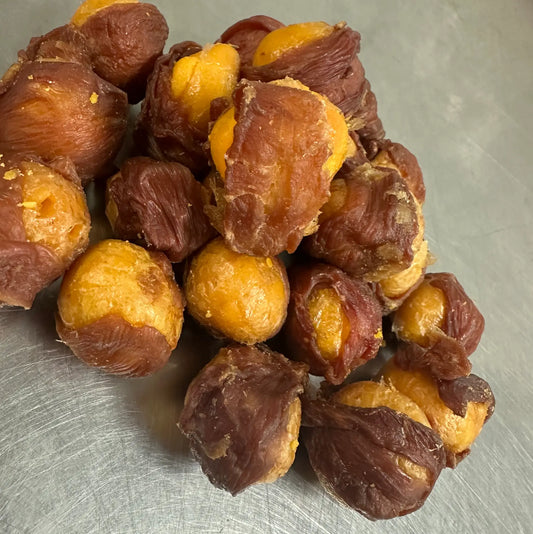 Duck Jerky-Wrapped Egg Yolk - 4 sizes