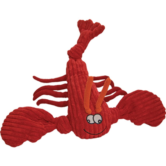 Stuffed Plush Dog Toy - Hugglehounds - Knotted Lobster - 18"