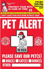 Pet Alert Sticker - 2 ea Thumbnail