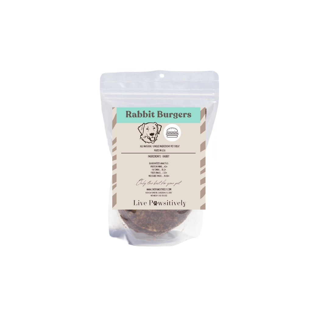 Rabbit Burgers- 3.0oz