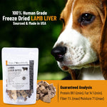 Lamb Liver Bites - 4.0oz Thumbnail