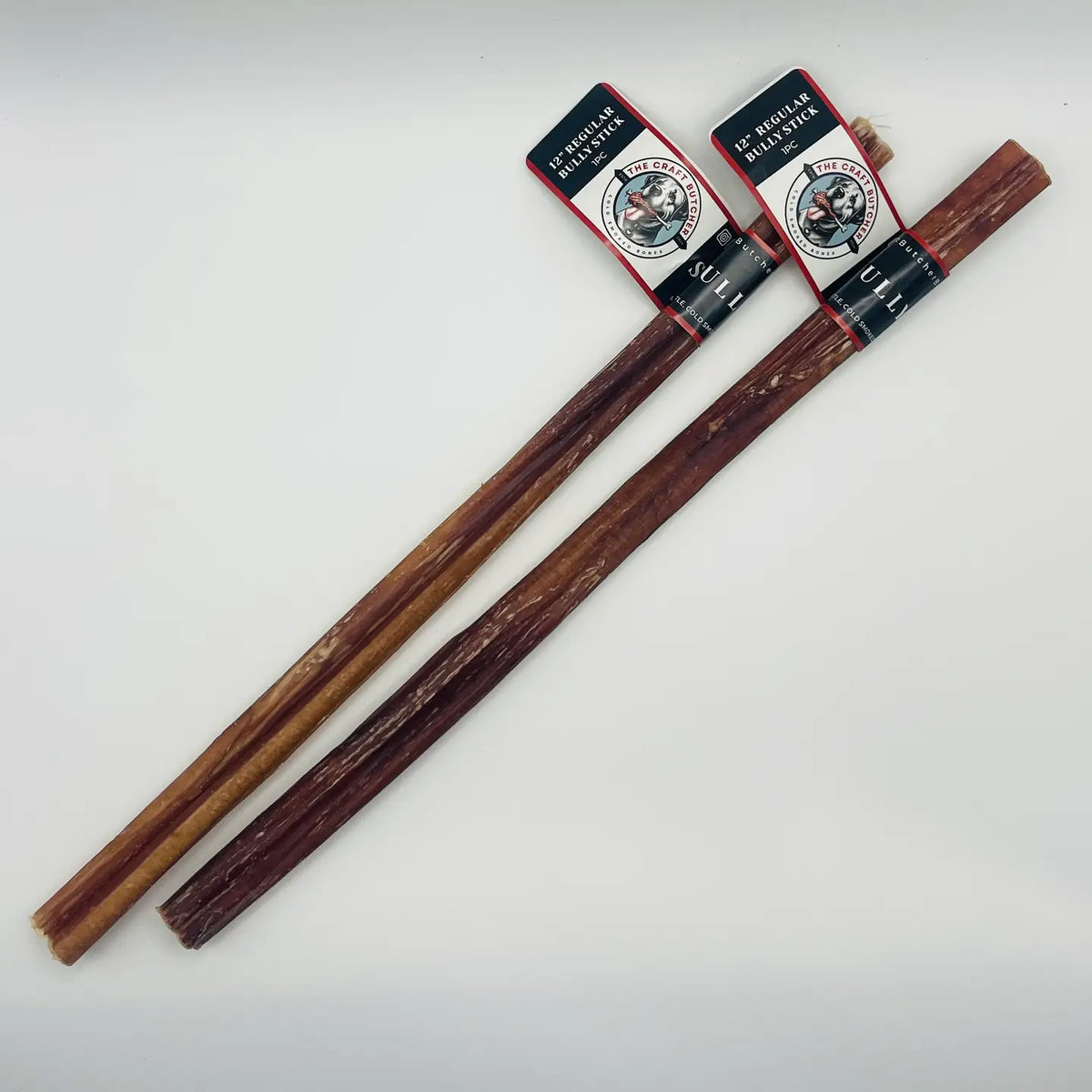 Dog Treat - 12" Smoked Bully Stick - Odor Free - ea - Made in USA