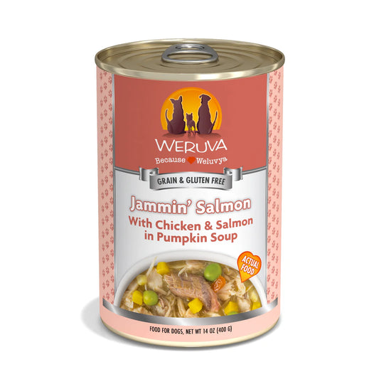 Weruva Wet Dog Food - Jammin' Salmon 14oz