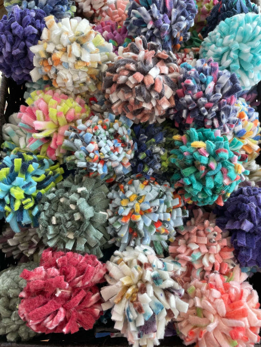 Colorful Fleece Ball