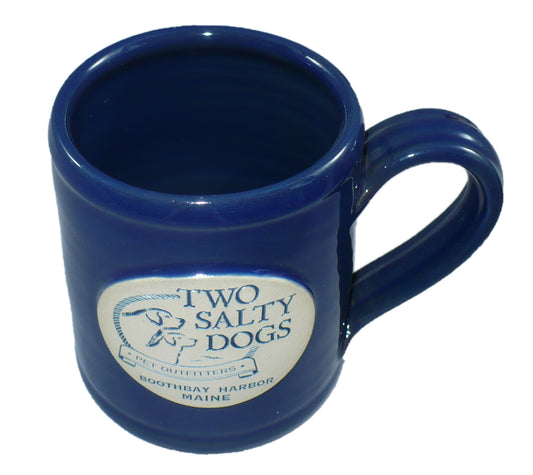 Two Salty Dogs Rancher Mug - Solid Navy Blue