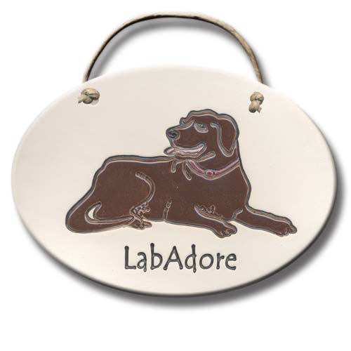 Lab Adore Ceramic Plaque
