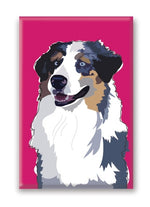 Magnet – Aussie Shepherd (3 Magnets) Thumbnail