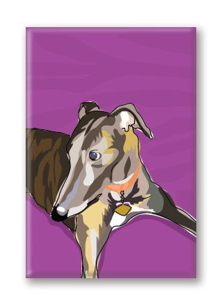 Magnet – Greyhound, Brindle
