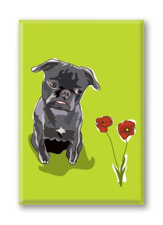 Magnet – Pug (5 Magnets)