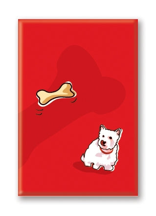 Magnet – Westie (3 Magnets)