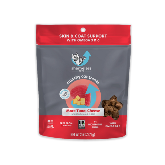 More Tuna, Cheese Cat Treats - 2.5oz