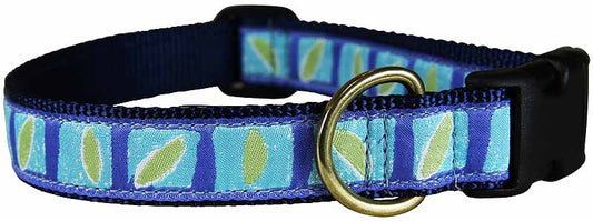 1” Ribbon Dog Collar – Hadlock Leaves