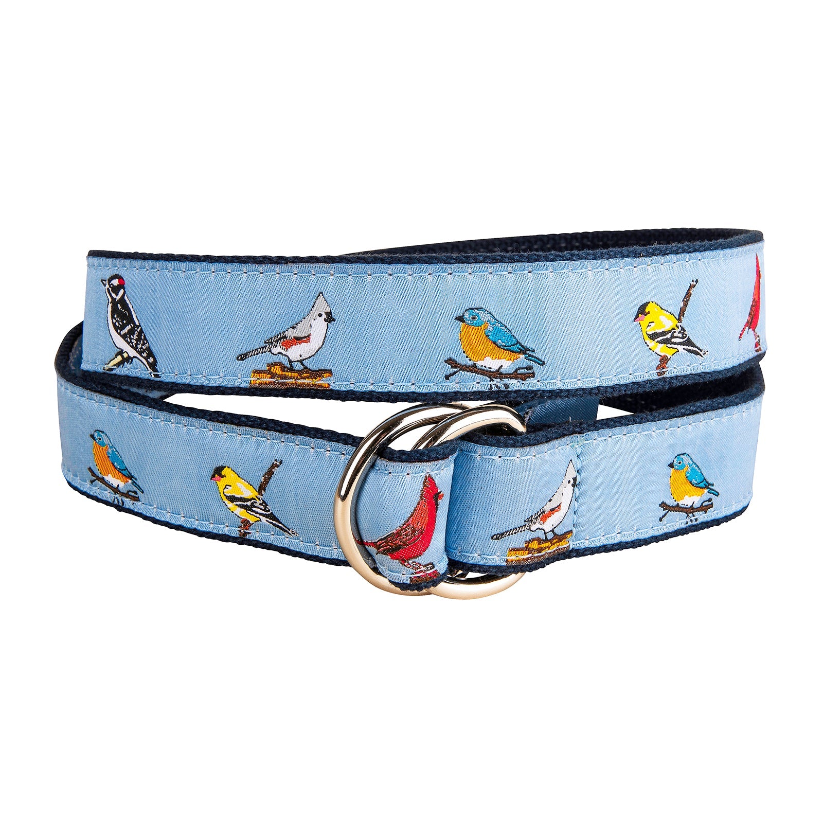 D-Ring Belt - Backyard Birds
