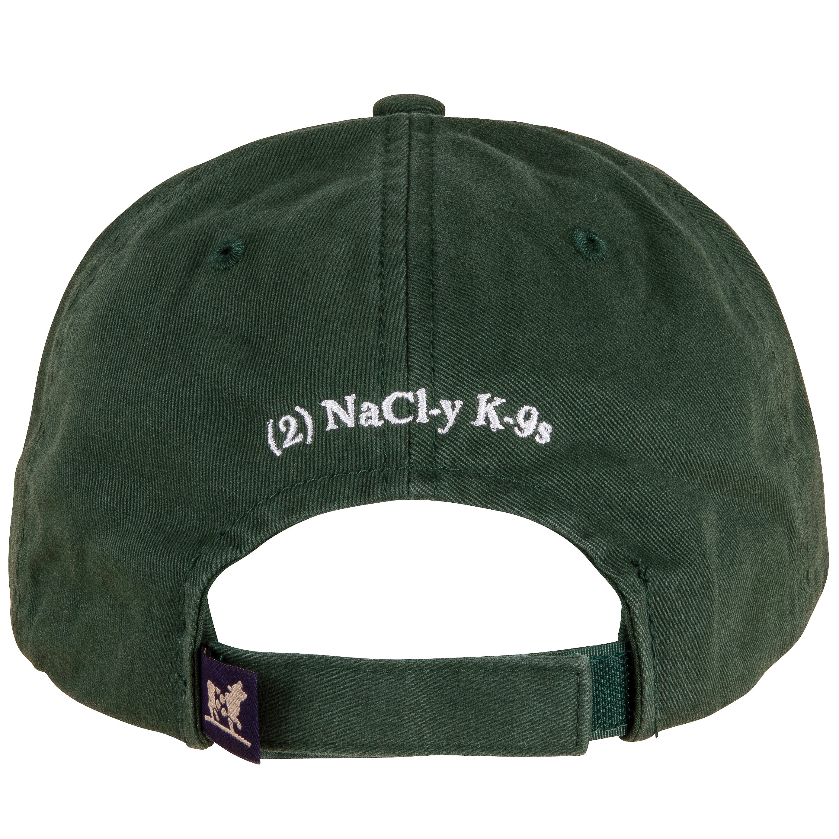 Green Baseball Hat, Back, Nerd Style
