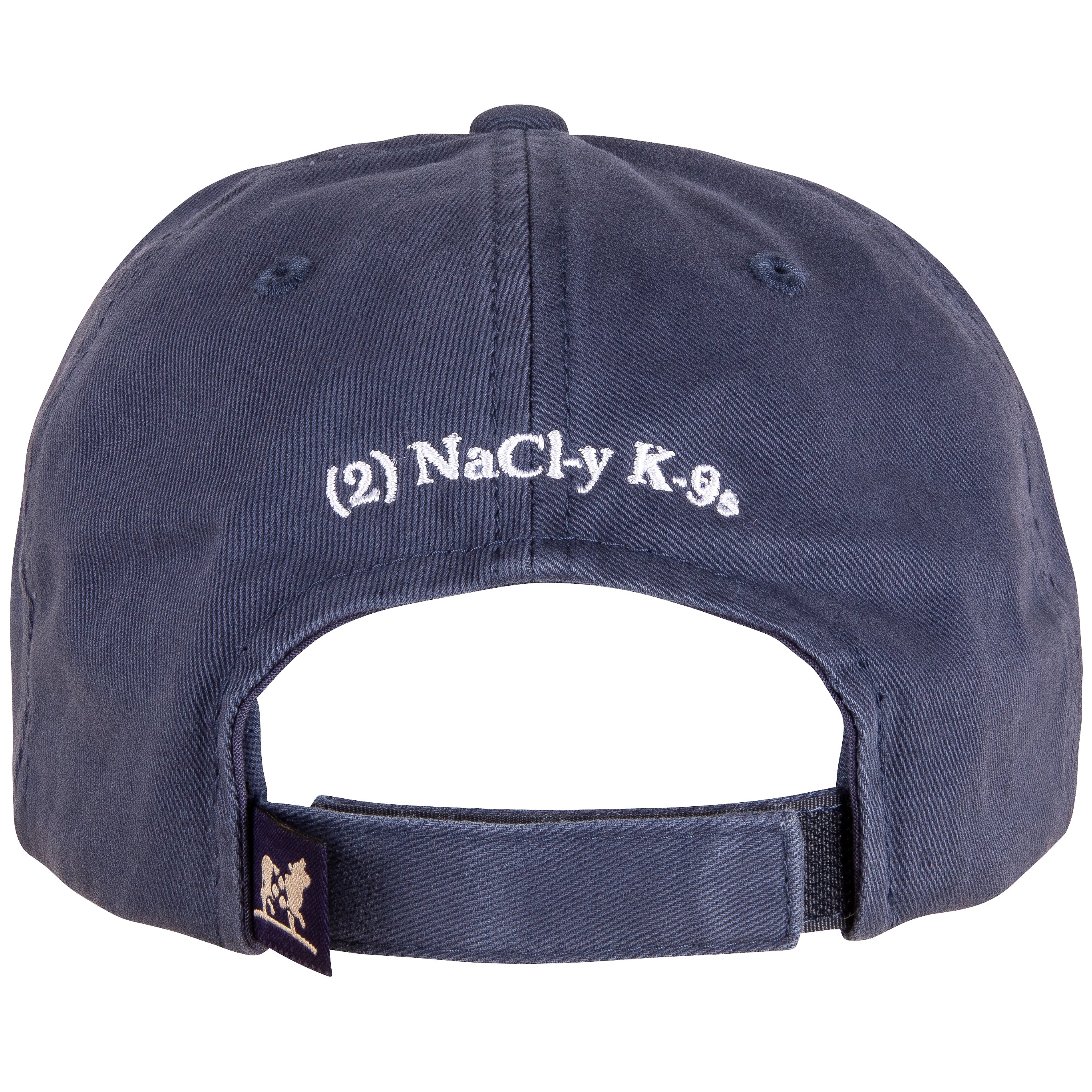 Blue Baseball Hat, Back, Nerd Style