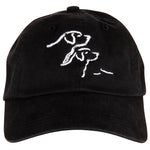 Black Baseball Hat, Front Thumbnail
