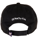 Black Baseball Hat, Back, Nerd Style Thumbnail
