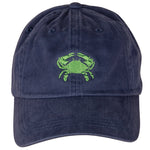 Baseball Hat – Green Crab on Navy Thumbnail