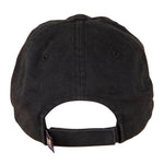 Back of a baseball cap with a bee design on the front. Thumbnail