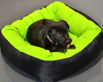 Waterproof Barrier Nestle Dog Bed - Black - Large Thumbnail