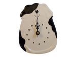 Dog Clock – Spotted Black Thumbnail