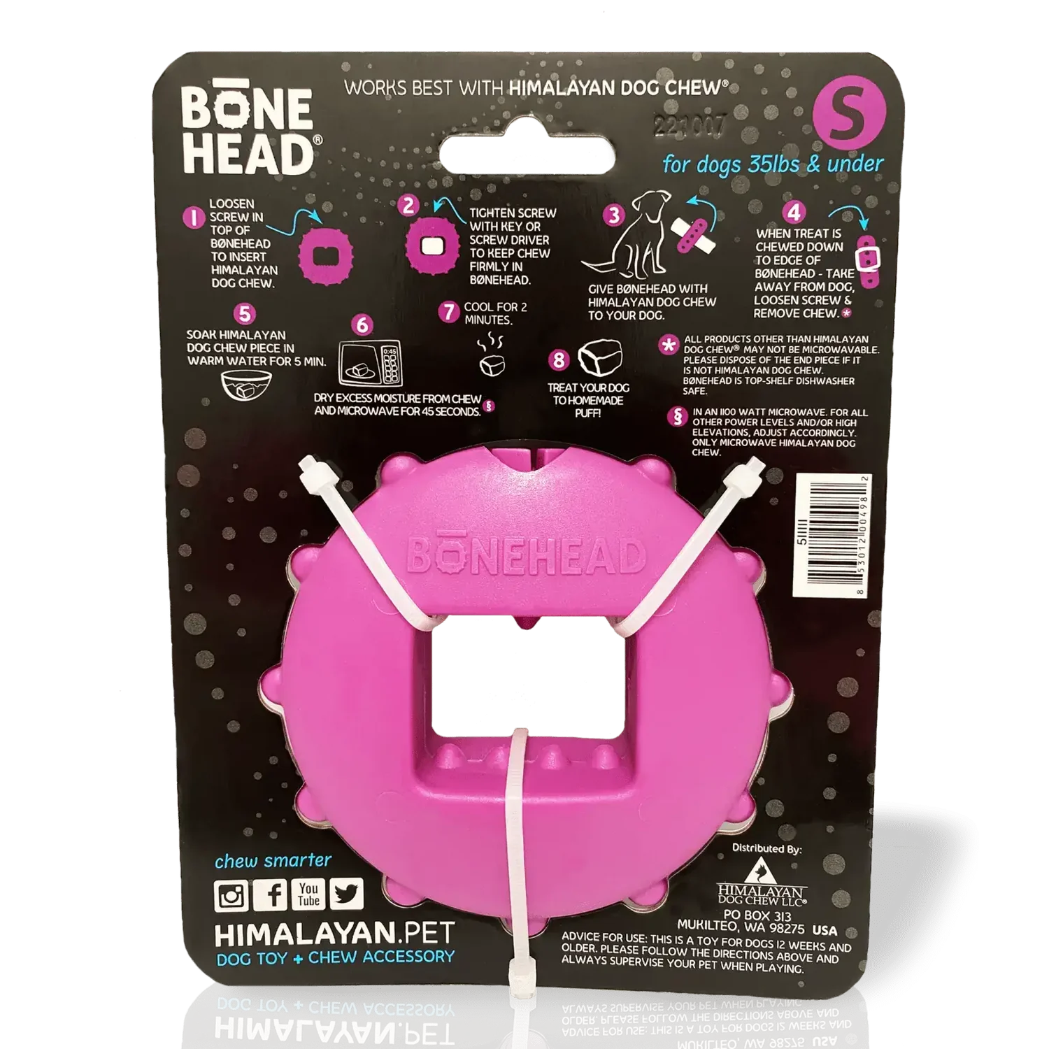 Dog Treat Toy - Bonehead