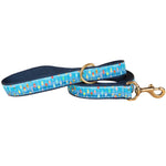 1” x 6ft Ribbon Dog Leash – Lobster Buoys Thumbnail