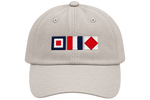 Baseball Hat - WTF Nautical Flags - 2 Colors - Made in USA Thumbnail