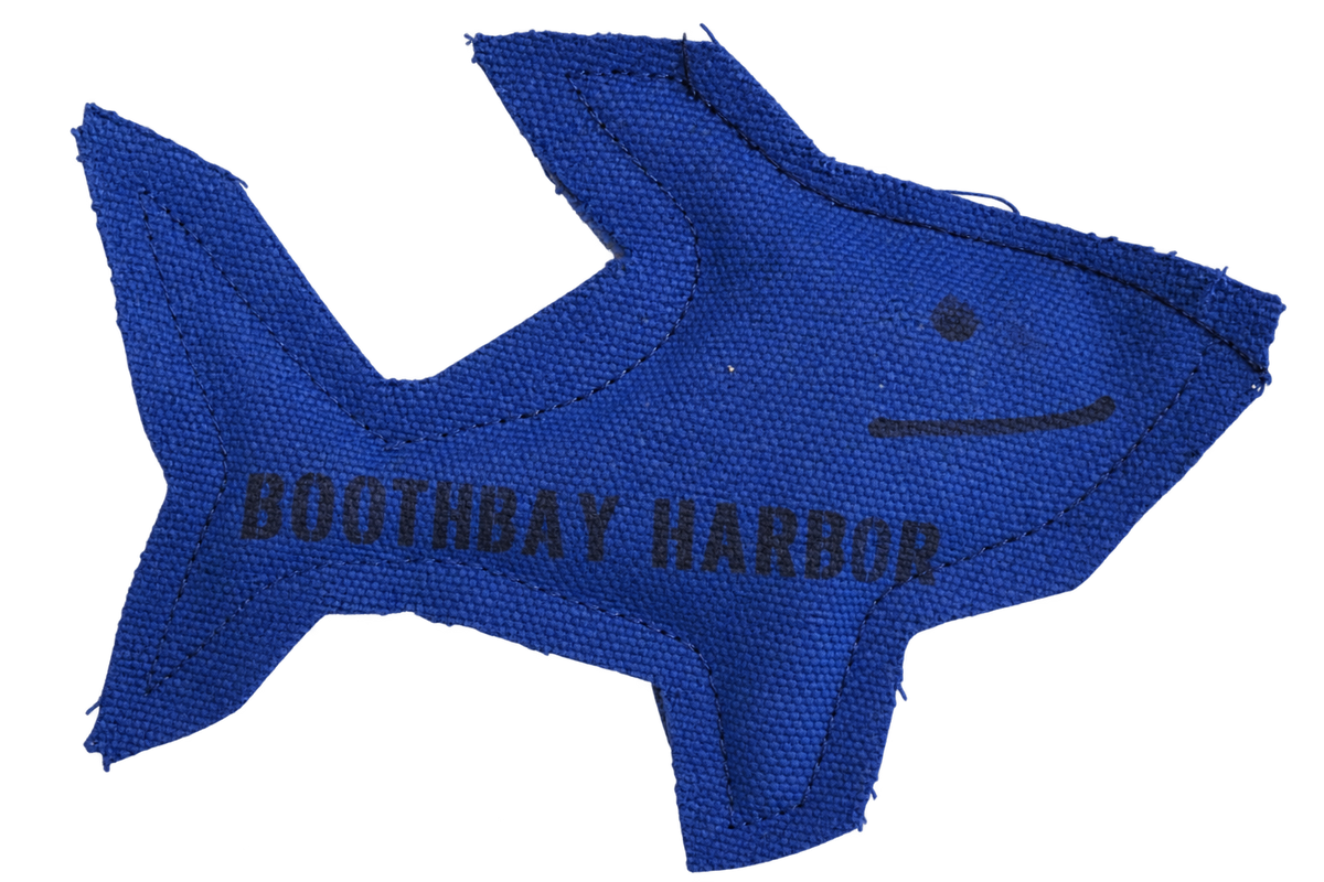 CLEARANCE - Catnip Toy - Boothbay Harbor - Blue Shark