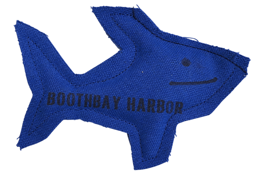 CLEARANCE - Catnip Toy - Boothbay Harbor - Blue Shark