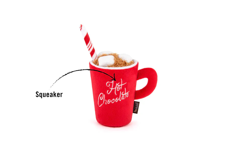 Stuffed Dog Toy - Hot Chocolate