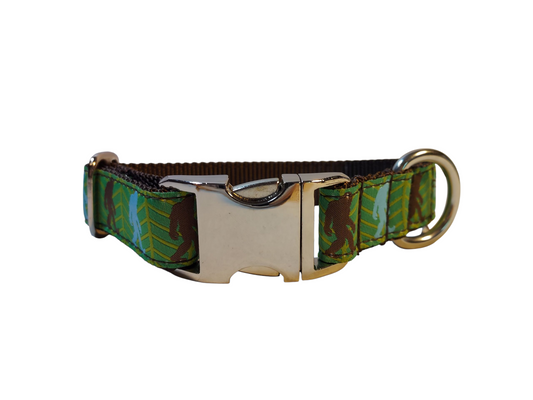 1” Ribbon Dog Collar – Bigfoot