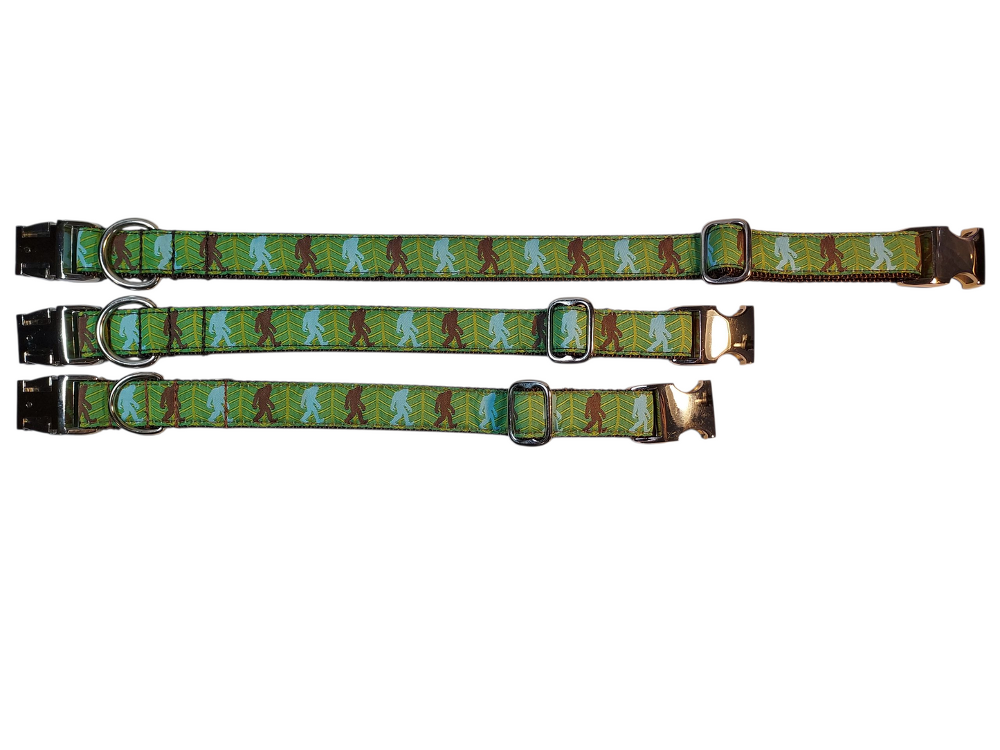 1” Ribbon Dog Collar – Bigfoot