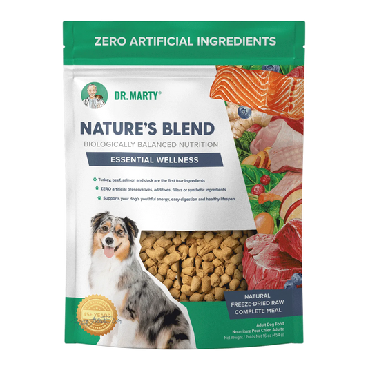 Dr. Marty's Dehydrated Dog Food - Nature's Blend - 16oz