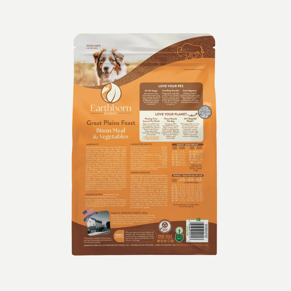 Earthborn Dry Dog Food - Great Plains Feast