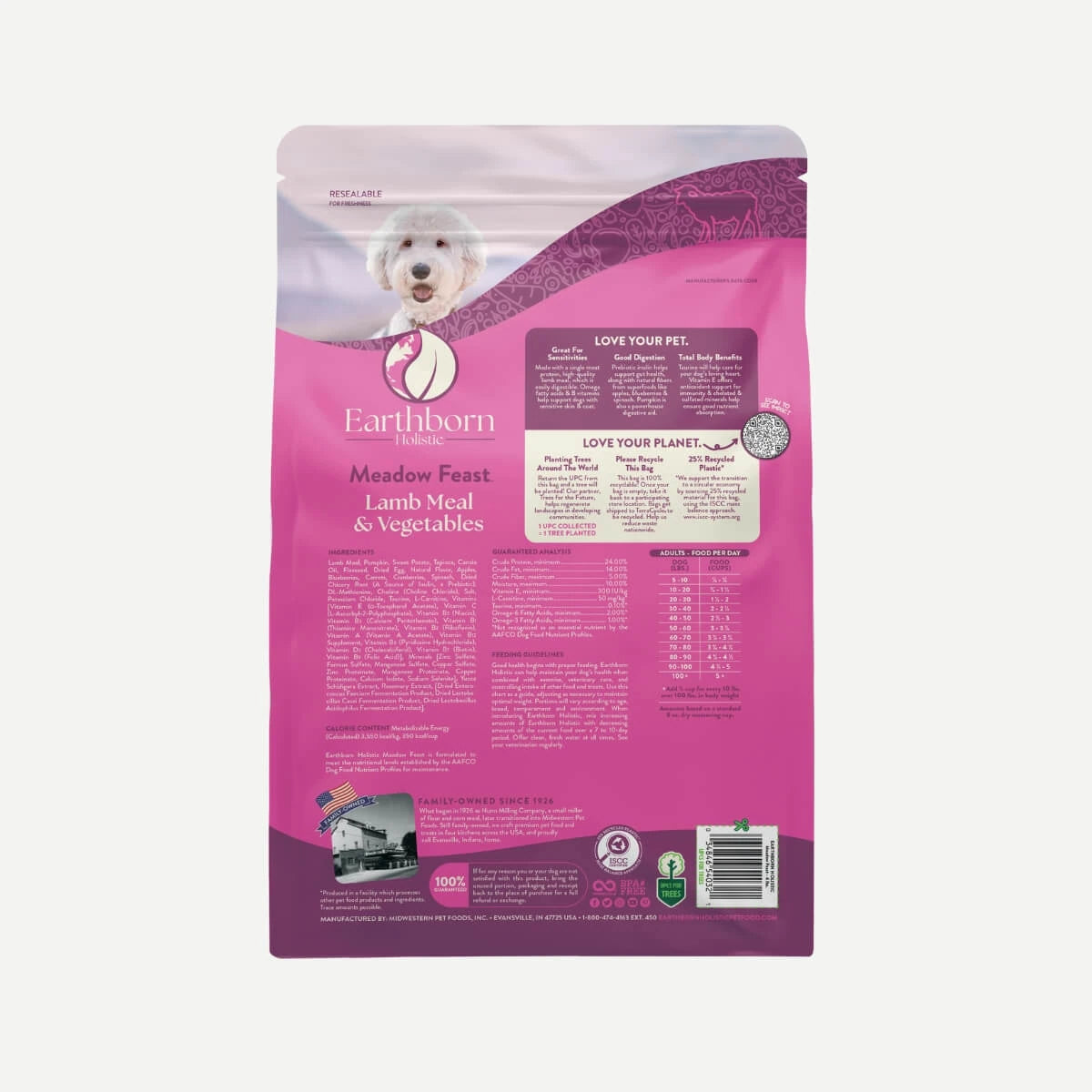 Earthborn Dry Dog Food - Meadow Feast