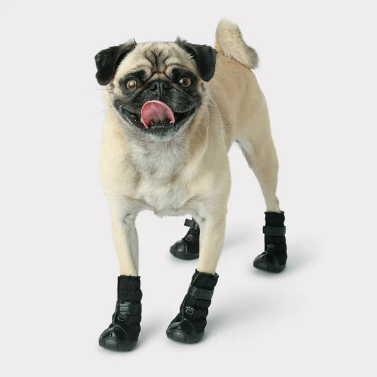 CLEARANCE: Dog Boots - Traction - Water Resistant - 4-pack