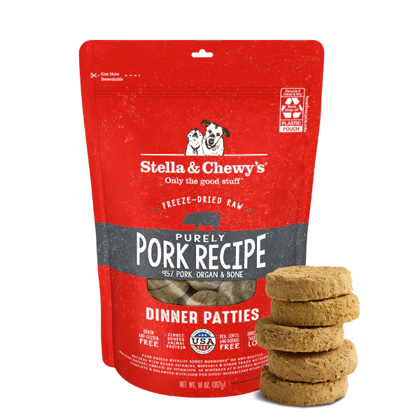Stella & Chewy's Freeze-Dried Dog Food - Pork - 14oz