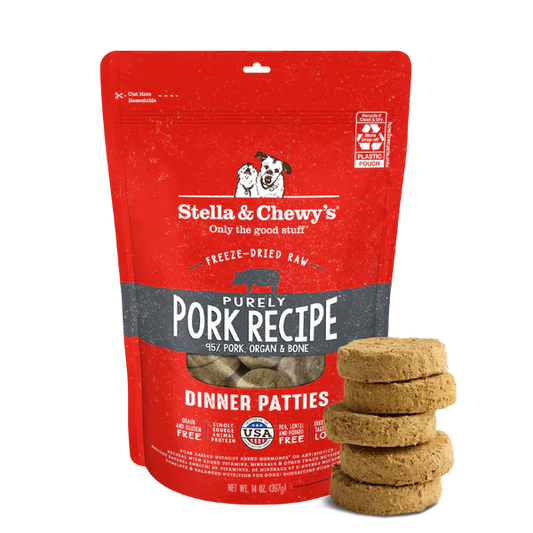 Stella & Chewy's Freeze-Dried Dog Food - Pork - 14oz