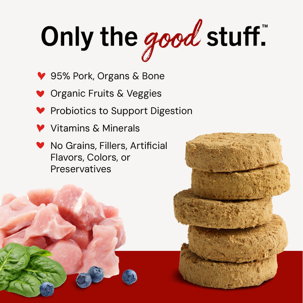 Stella & Chewy's Freeze-Dried Dog Food - Pork - 14oz